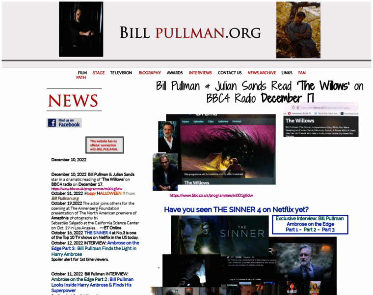 Billpullman.org thumbnail