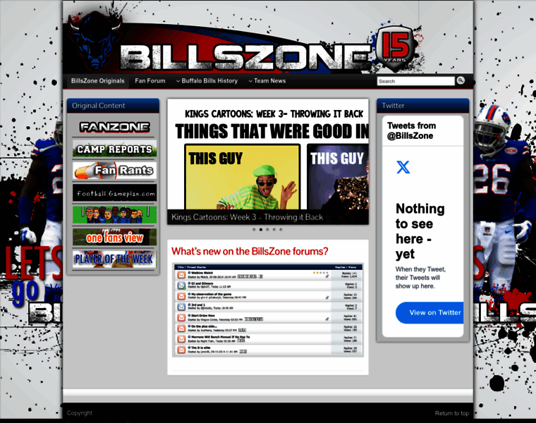 Billszone.com thumbnail