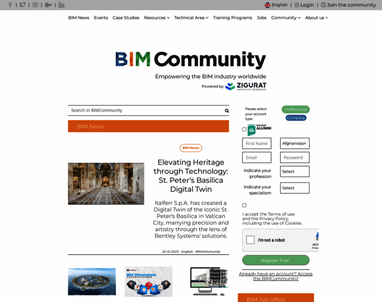Bimcommunity.com thumbnail
