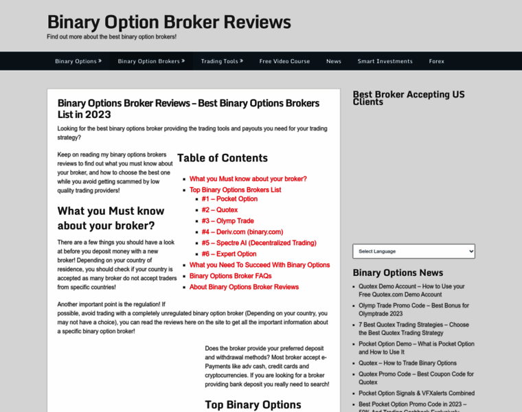 Binary-options-pro.com thumbnail