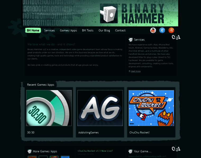 Binaryhammer.com thumbnail