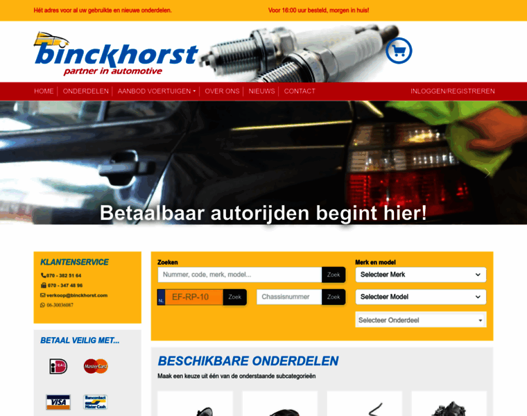 Binckhorst.com thumbnail