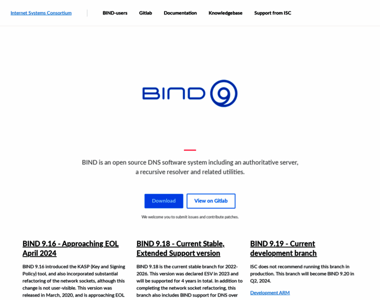Bind9.net thumbnail