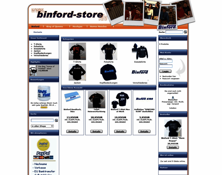 Binford-store.de thumbnail