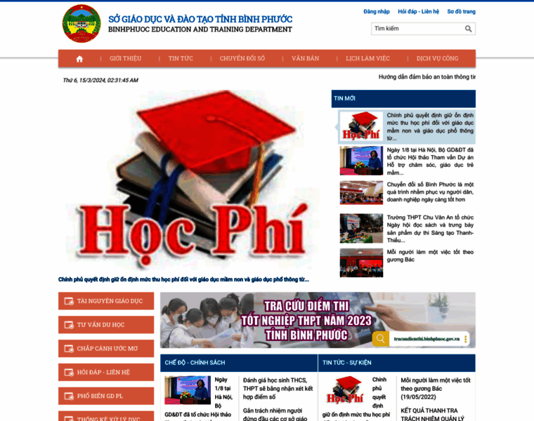 Binhphuoc.edu.vn thumbnail