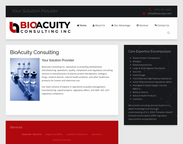 Bioacuity.com thumbnail