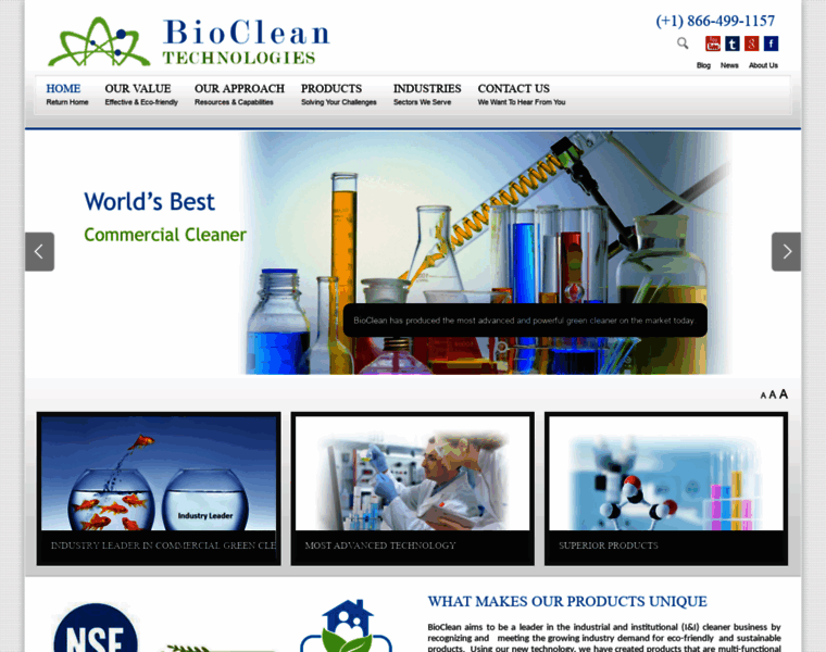 Biocleantechnologies.com thumbnail