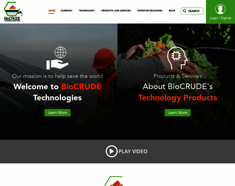 Biocrudetech.com thumbnail