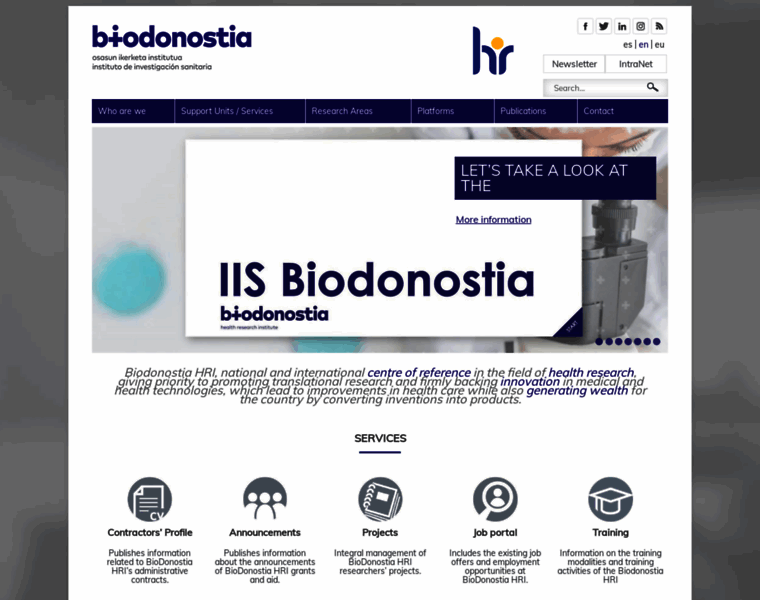 Biodonostia.org thumbnail