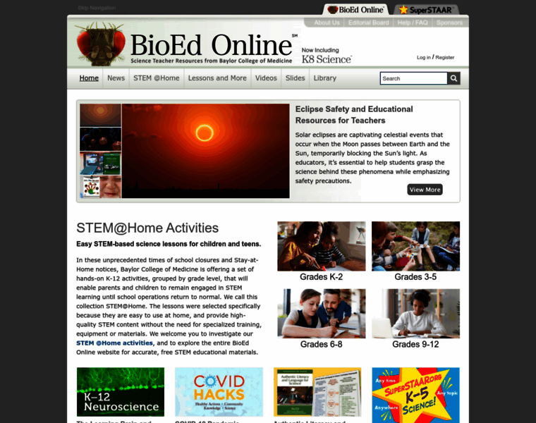 Bioedonline.org thumbnail