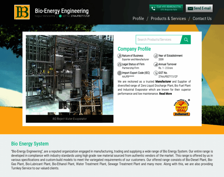 Bioenergyengineering.com thumbnail