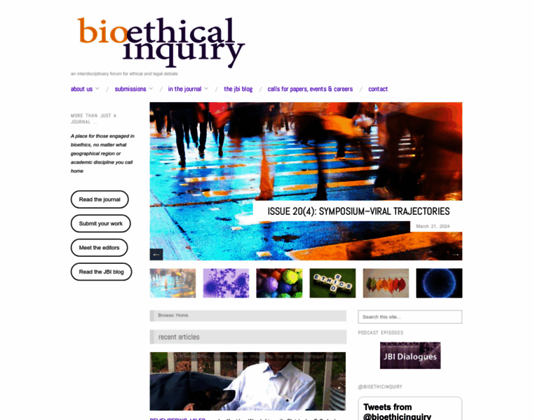 Bioethicalinquiry.com thumbnail