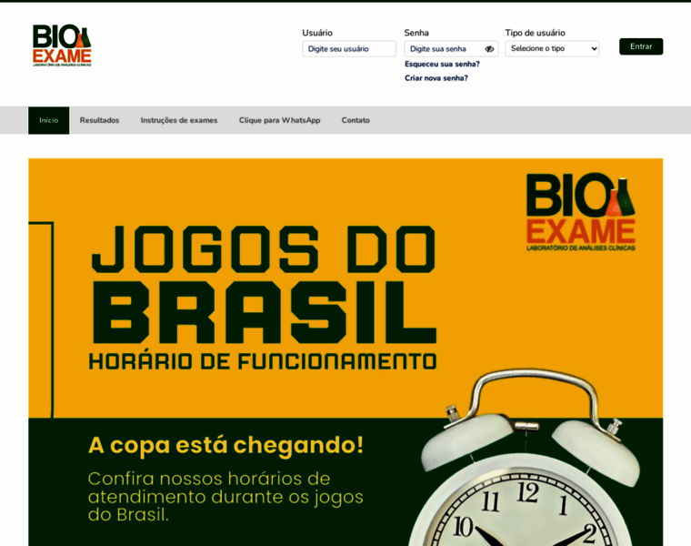 Bioexamelab.com.br thumbnail