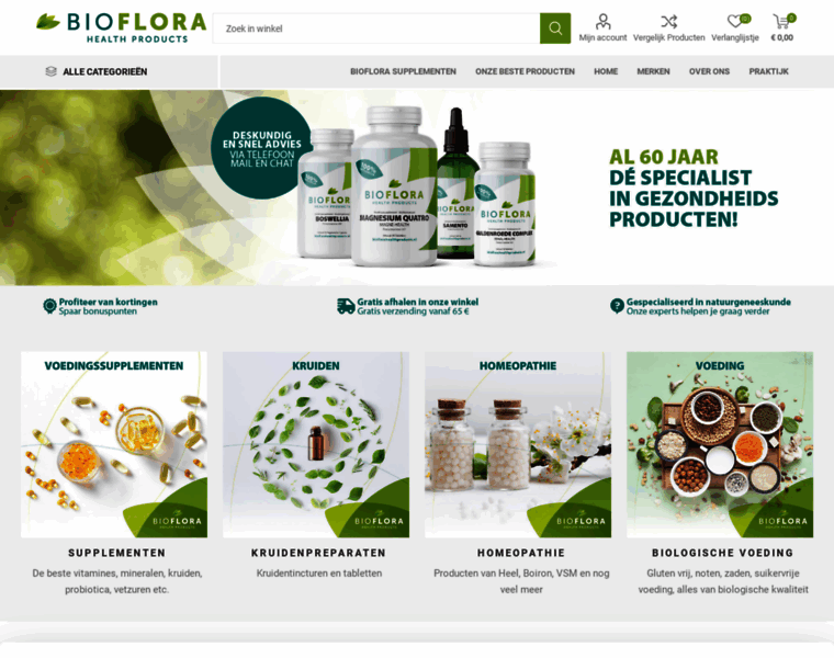 Bioflorahealthproducts.nl thumbnail