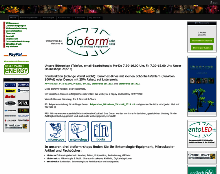 Bioform.de thumbnail