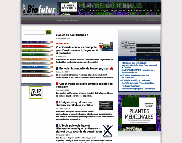 Biofutur.com thumbnail