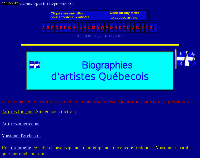 Biographiesartistesquebecois.com thumbnail