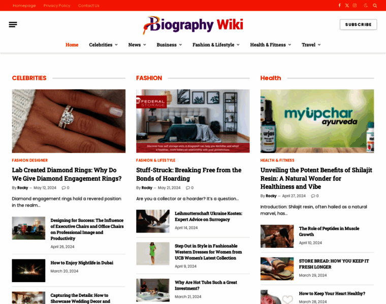 Biographywiki.net thumbnail