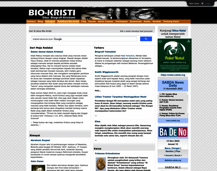Biokristi.sabda.org thumbnail