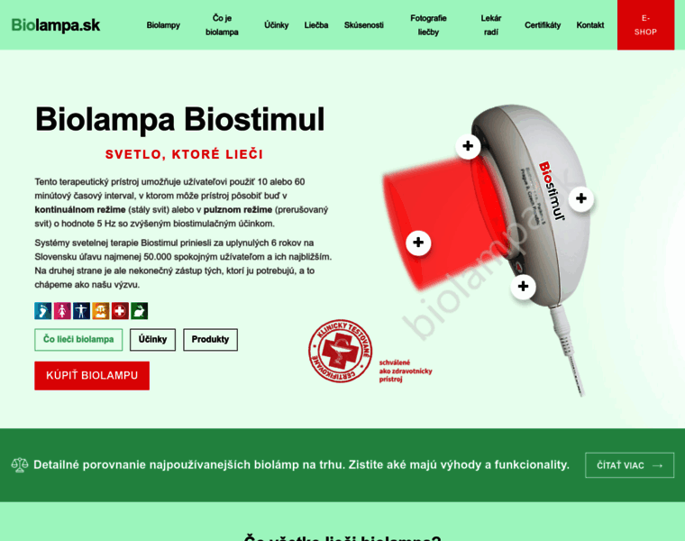 Biolampa.sk thumbnail