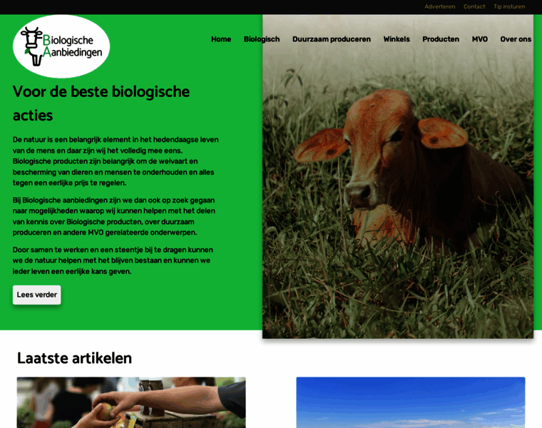 Biologischeaanbiedingen.nl thumbnail