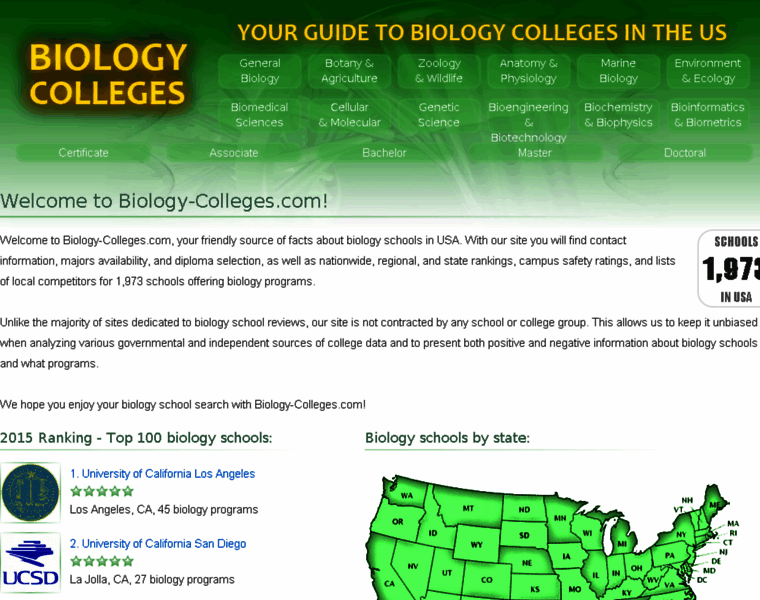 Biology-colleges.com thumbnail