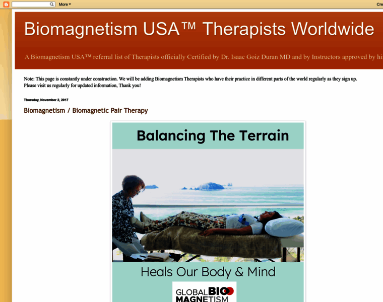 Biomagnetismtherapists.com thumbnail