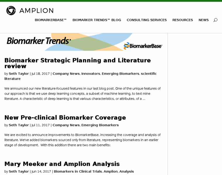 Biomarker-trends.com thumbnail