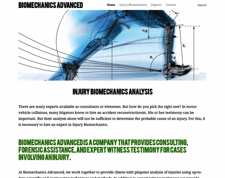Biomechanicsadvanced.com thumbnail Biomechanicsadvanced.com thumbnail