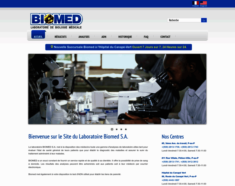 Biomedhaiti.com thumbnail