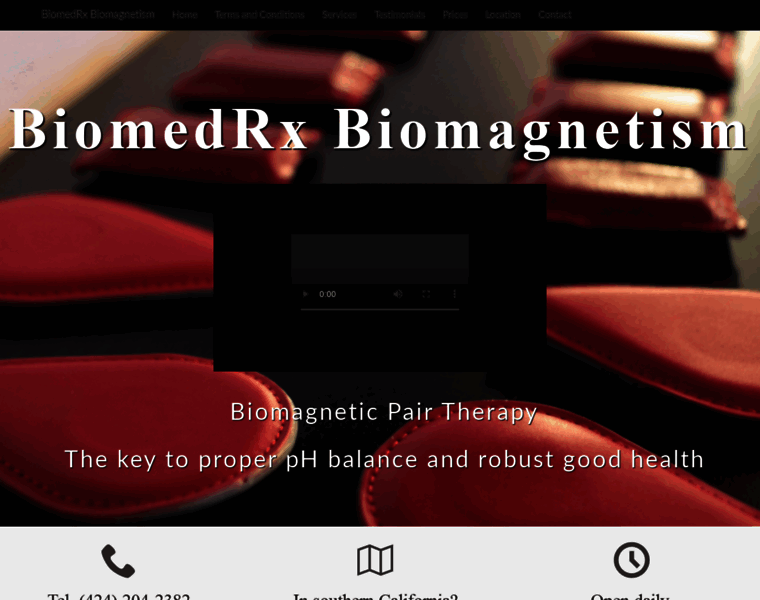 Biomedrxbiomagnetism.com thumbnail
