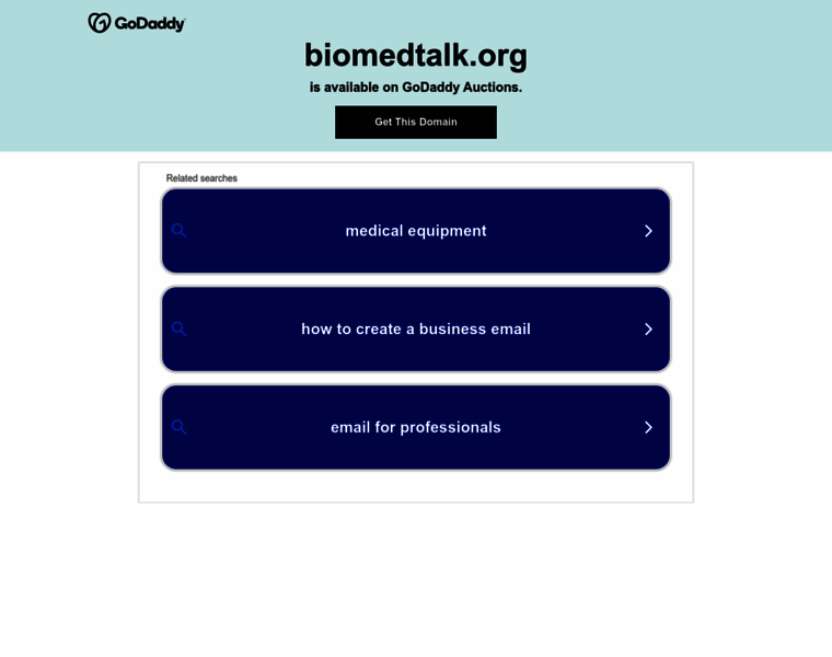 Biomedtalk.org thumbnail