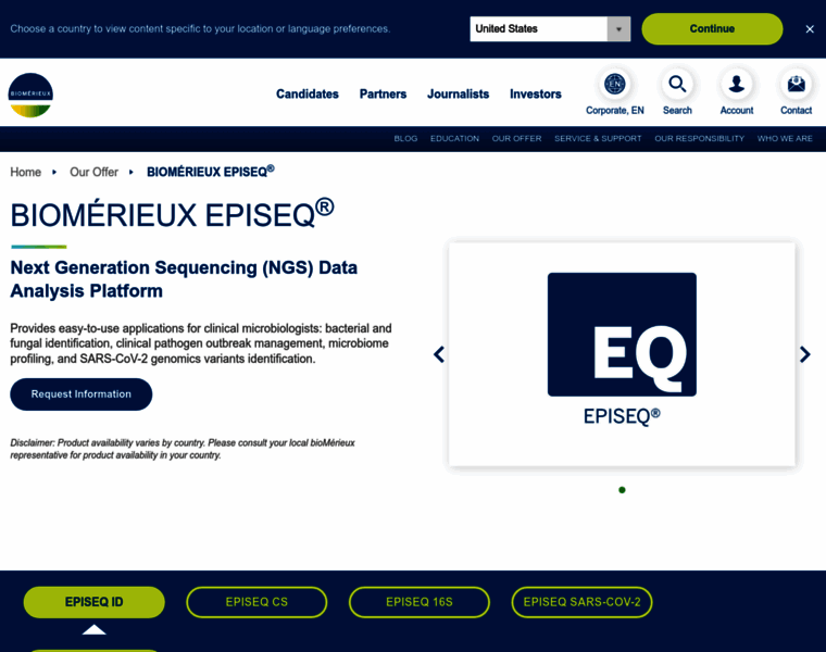Biomerieux-episeq.com thumbnail