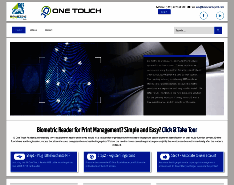 Biometricforprint.com thumbnail