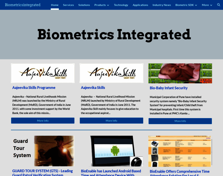 Biometricsintegrated.com thumbnail