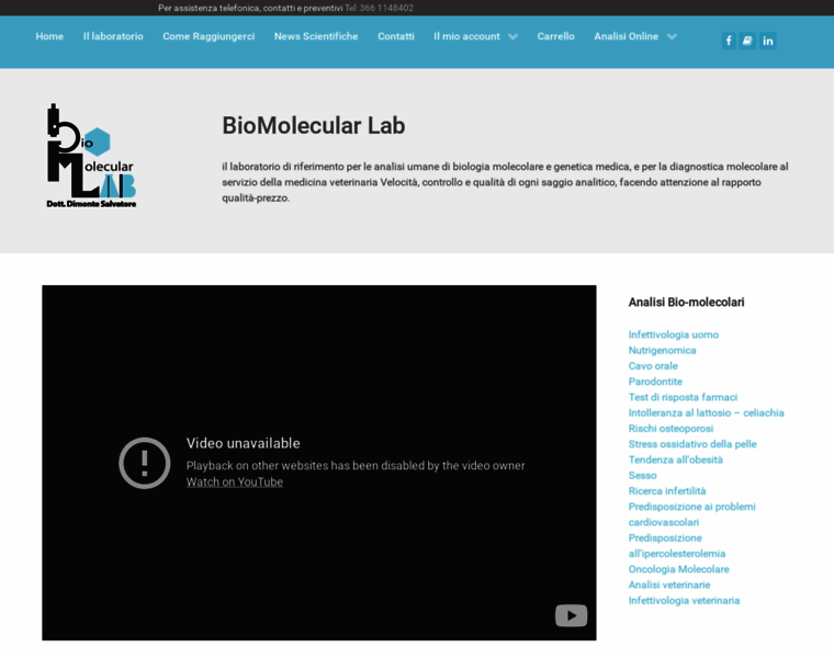 Biomolecular-lab.it thumbnail