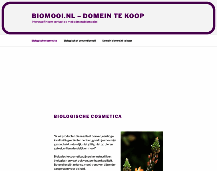 Biomooi.nl thumbnail