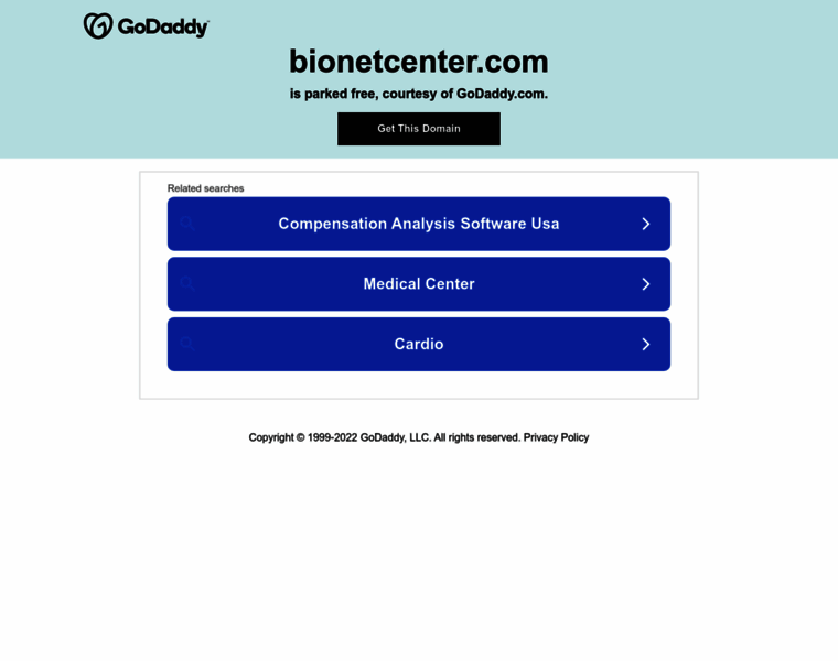 Bionetcenter.com thumbnail