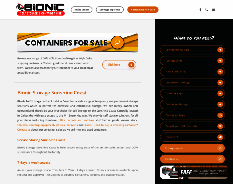 Bionicstorage.com.au thumbnail