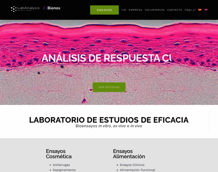 bionos.es at WI. HOME - Bionos Biotech