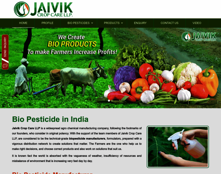Biopesticideindia.com thumbnail