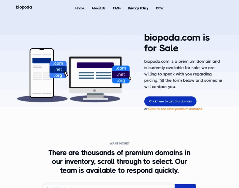 Biopoda.com thumbnail