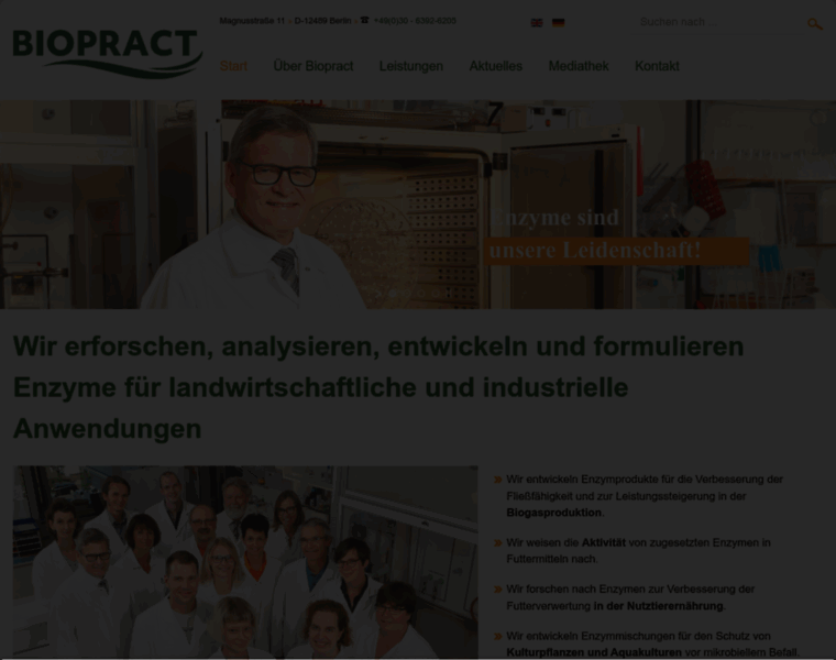 Biopract.de thumbnail