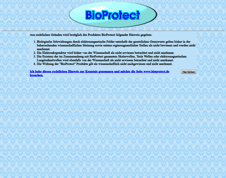 Bioprotect.de thumbnail