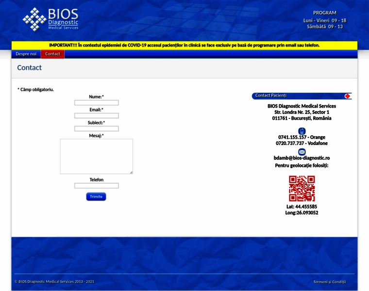 Bios-diagnostic.ro thumbnail