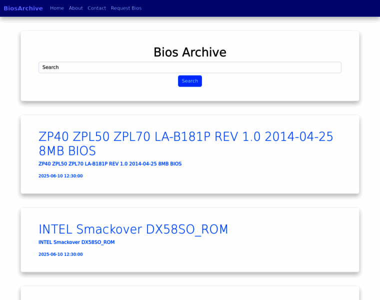 Biosarchive.com thumbnail Biosarchive.com thumbnail