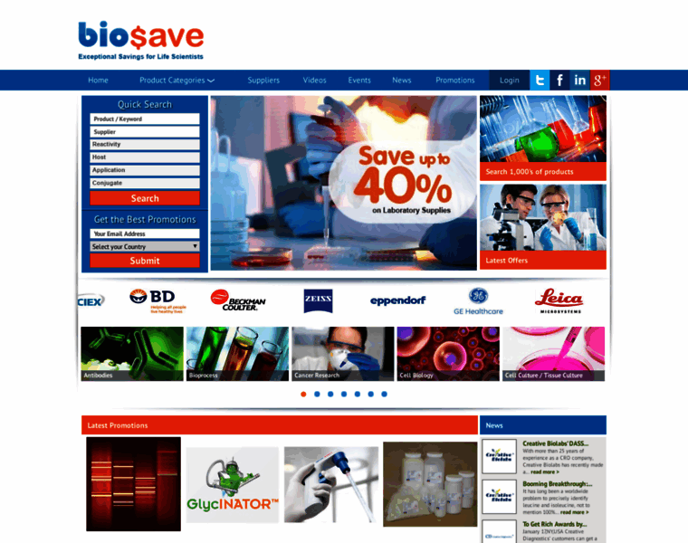 Biosave.com thumbnail