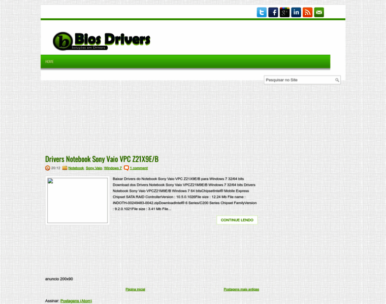 Biosdrivers.blogspot.com.br thumbnail