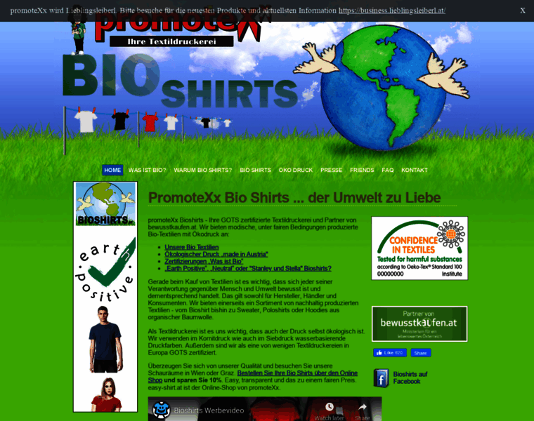 Bioshirt.at thumbnail