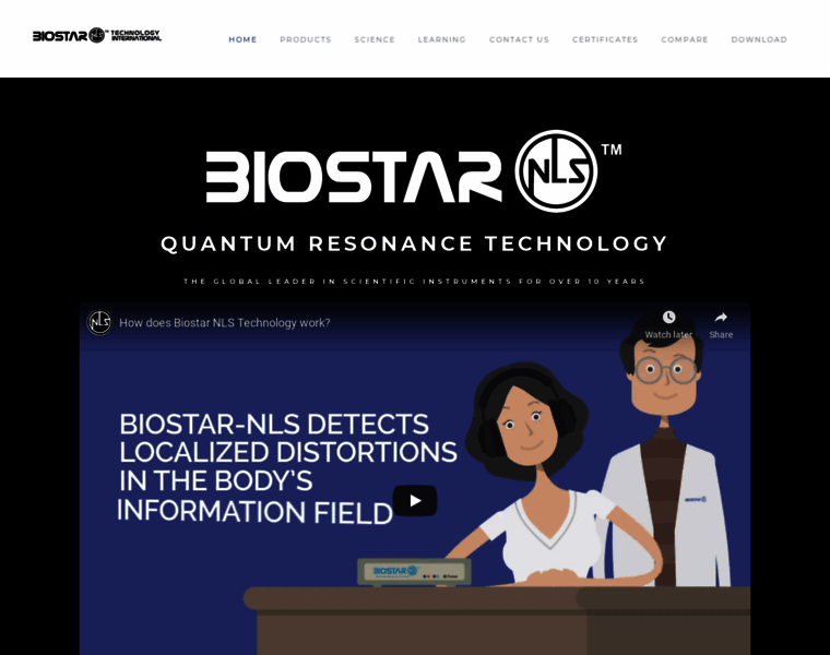 Biostar-nls.com thumbnail